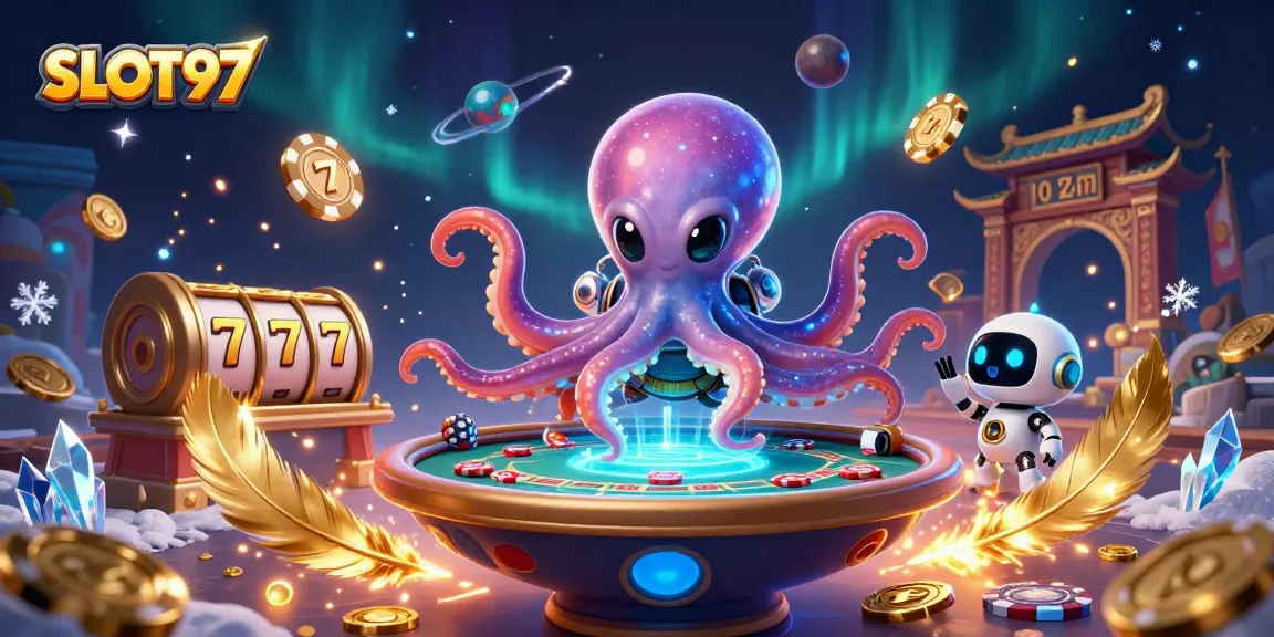 SLOT97 offers a vibrant and engaging alien poker scene with dynamic elements and game excitement