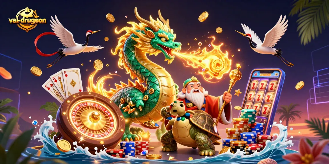 Engage with val-drugeon and win exciting prizes with intricate gaming themes and rich visual elements.