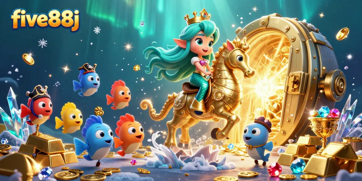 Experience thrilling gameplay with five88j while exploring an enchanting underwater casino world.